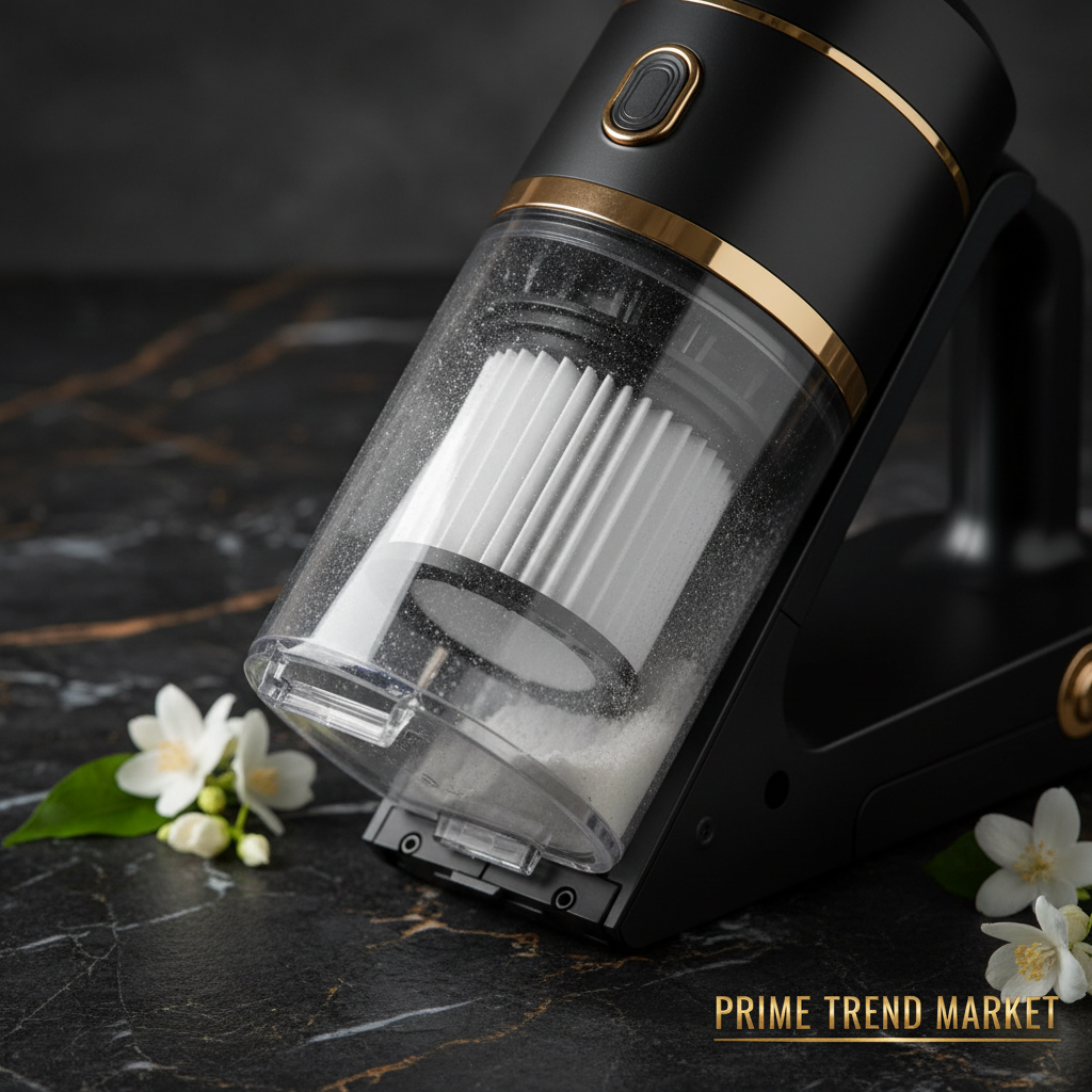 HEPA filter and dust cup detail – Prime Trend Market