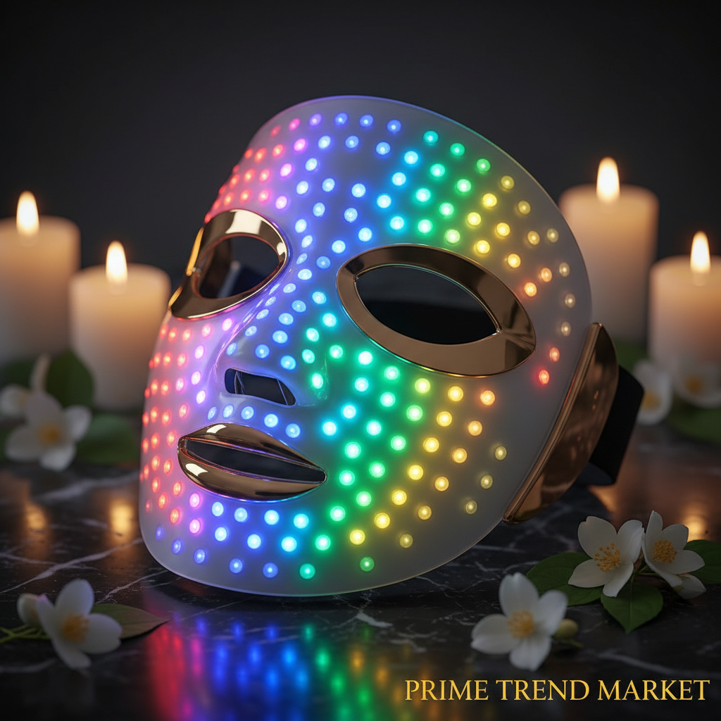 Luxury LED Face Mask Pro Bundle - Detail Shot