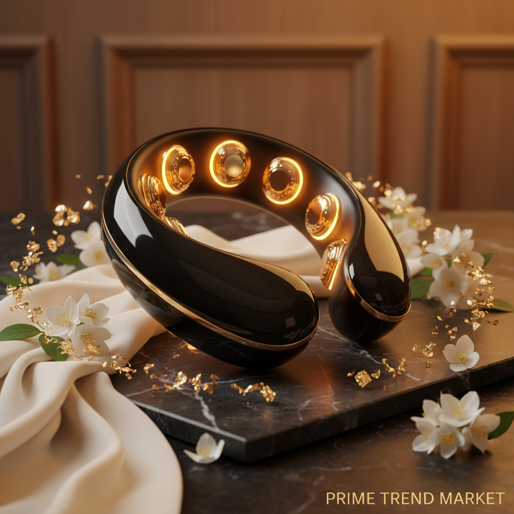 Luxury EMS Cervical Neck Massager with Heat — Hero Shot | Prime Trend Market