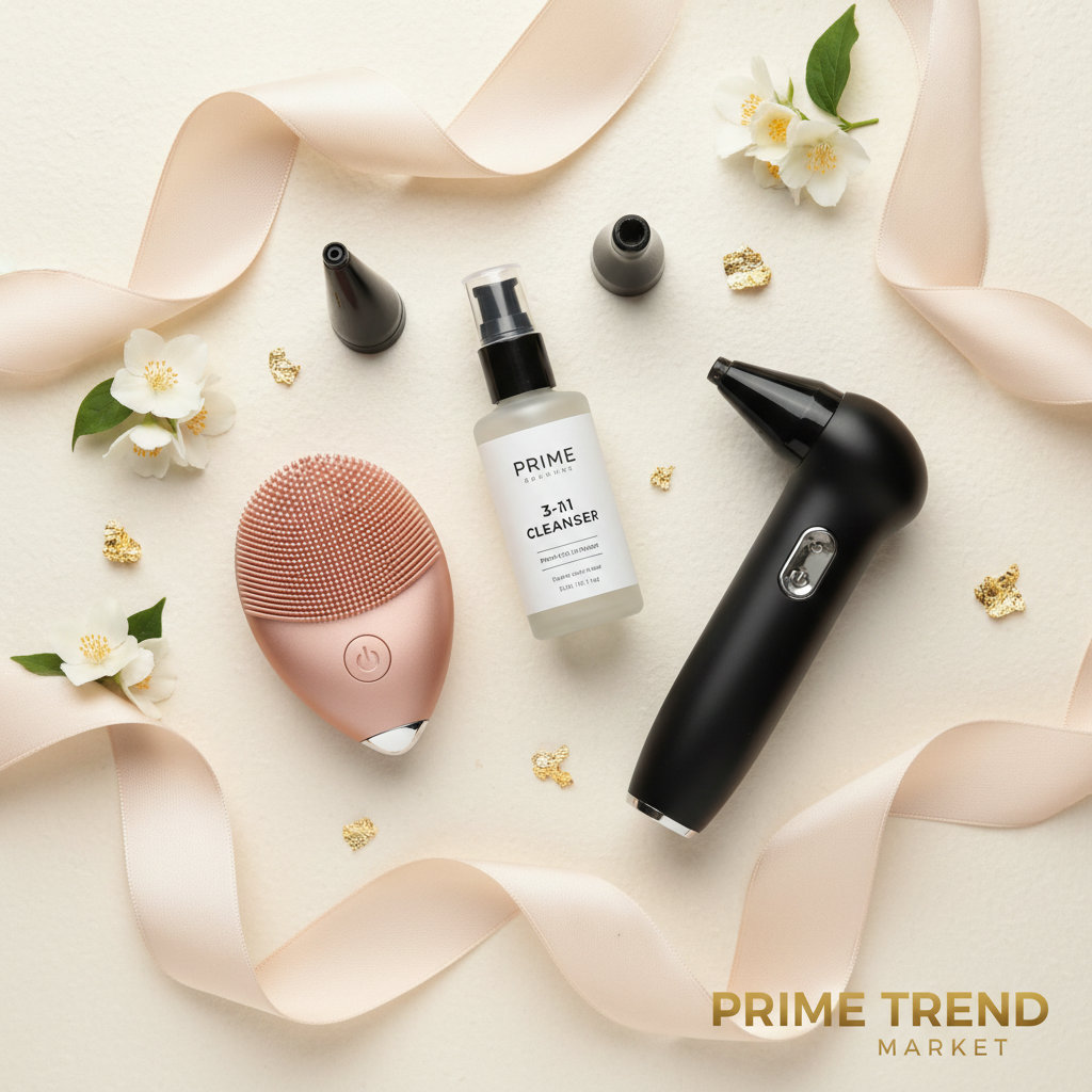 Luxury Pore Cleansing Bundle - Flat Lay