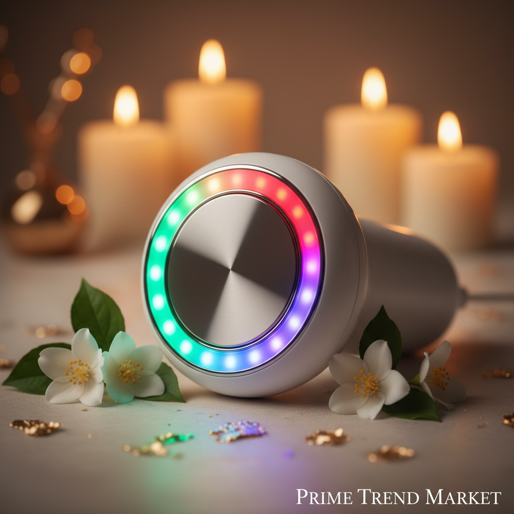 7-in-1 LED Light Therapy Device - LED Glow Cream Surface