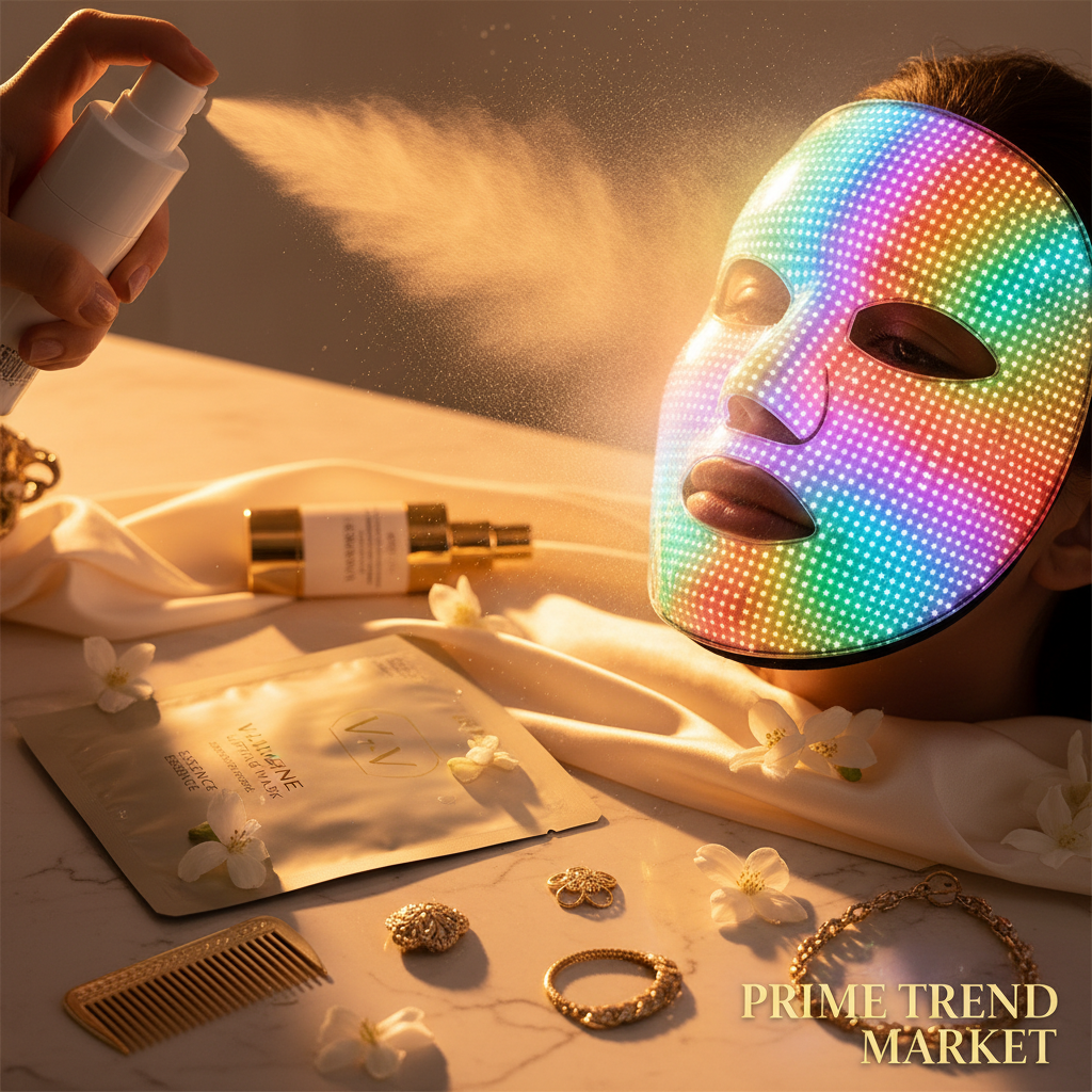 Luxury LED Face Mask Pro Bundle - Lifestyle