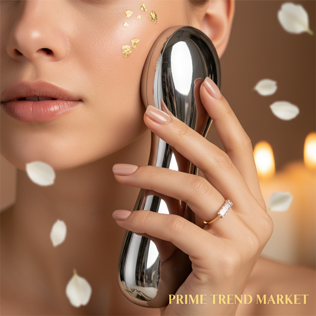 In-Use — Cheekbone Lift with Candlelight Bokeh