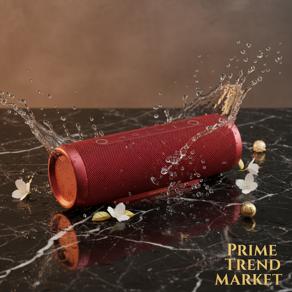 IPX7 Soundbar Red - Waterproof Shot