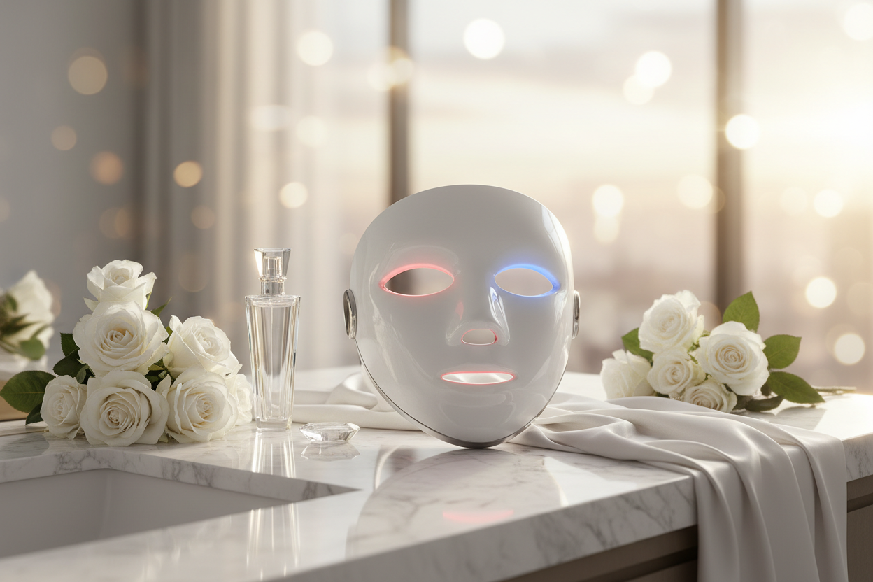 LED Light Therapy Face Mask — 7 Color Professional Skin Rejuvenation