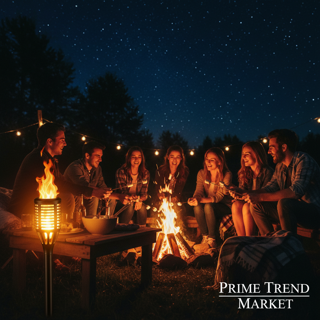 LED Flame Campfire
