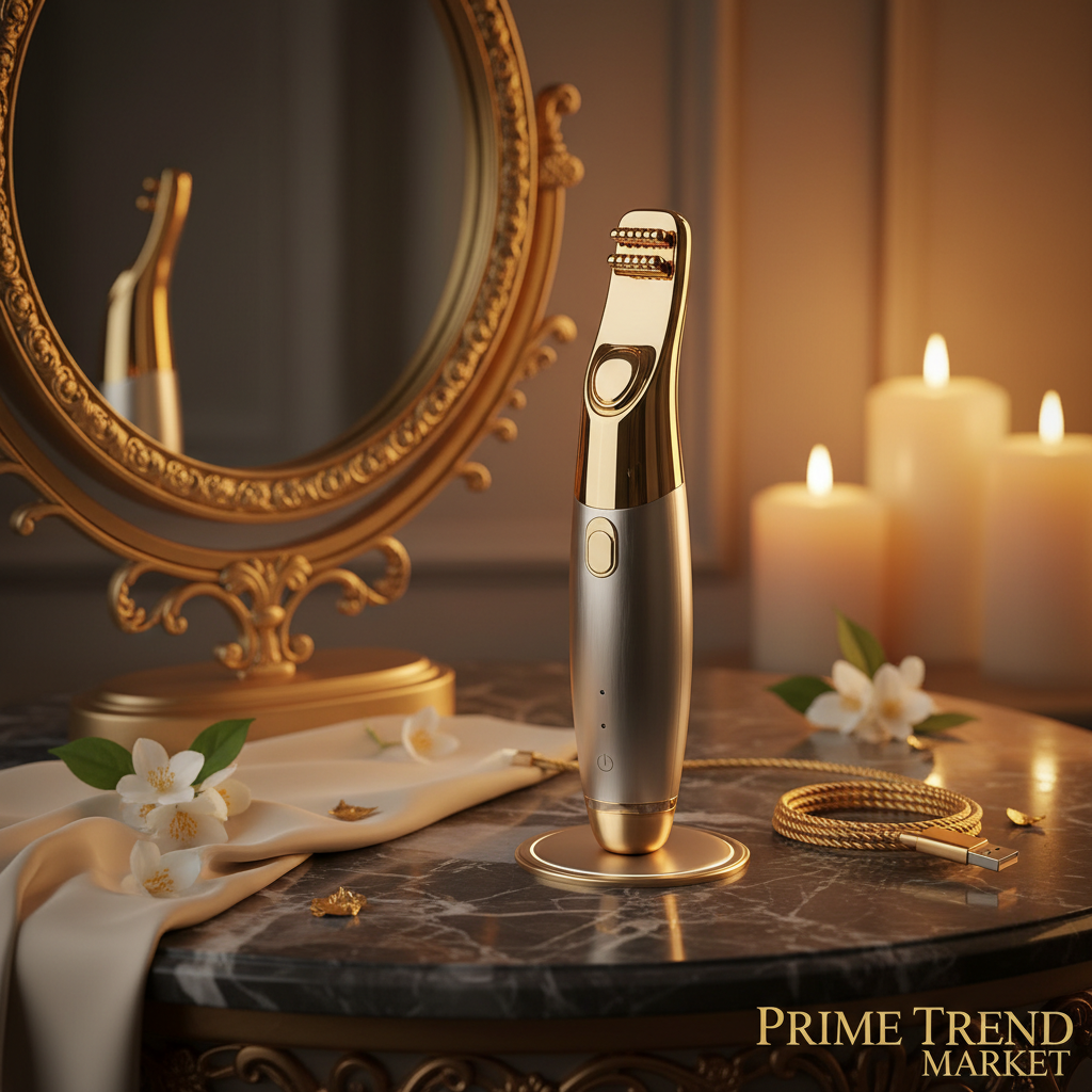 Luxury EMS Wand — Vanity Lifestyle with Magnetic Charger