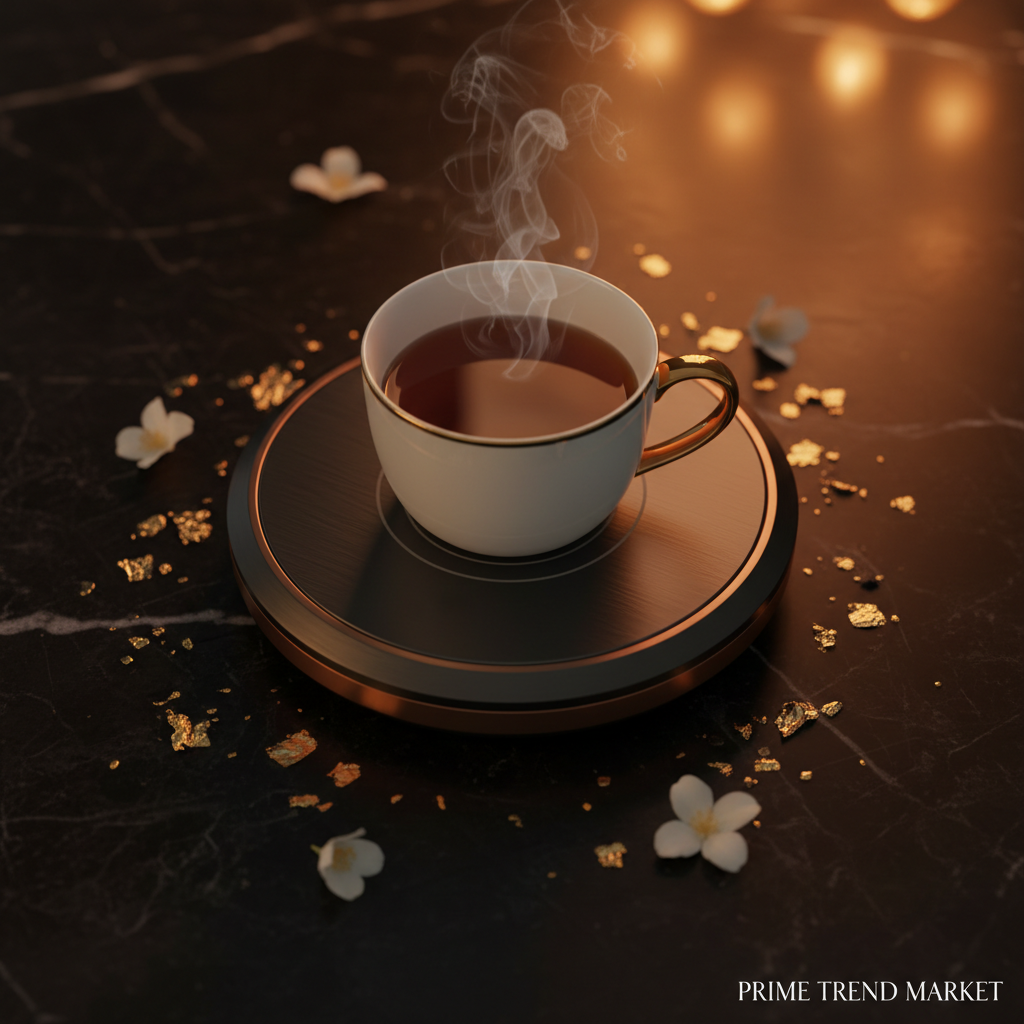 Luxury Mug Warmer Flatlay