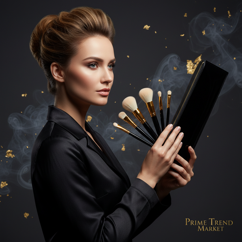 Makeup Brush Set Editorial