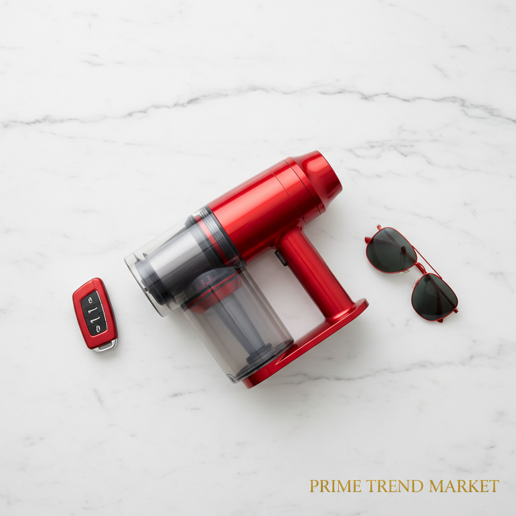 Marble Flat Lay Red