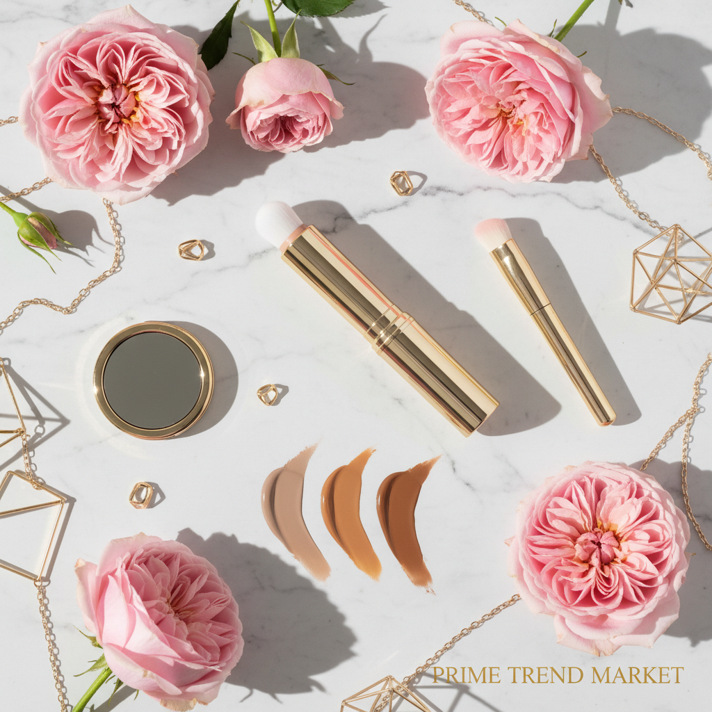 Marble flatlay