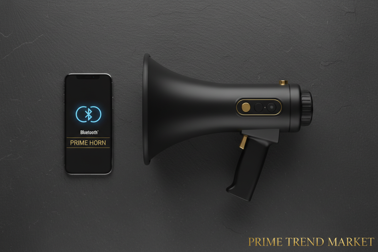 Megaphone – Flat Lay