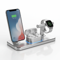 Metal 3-in-1 Wireless Rotatable Charger Hero