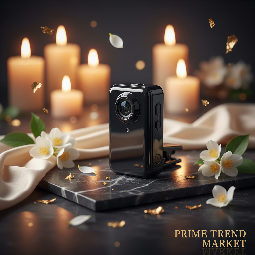 Night Vision Body Clip Camera — Luxury Hero Shot 1