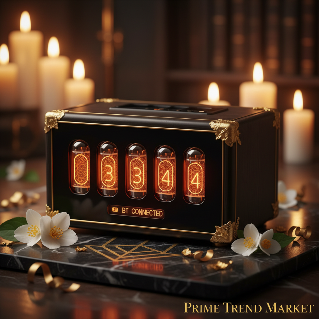 Nixie Speaker Black Marble