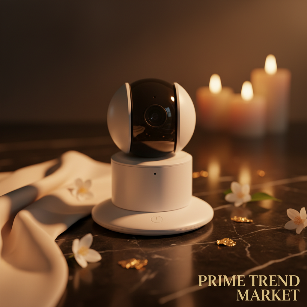 Pan-Tilt Camera Black Marble