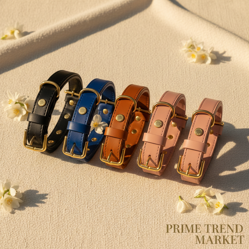 PawShield Leather Collar All Colors