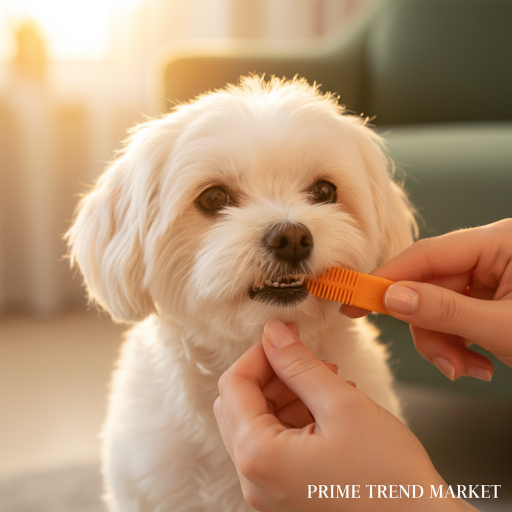 PawSmile Dog Brushing Lifestyle