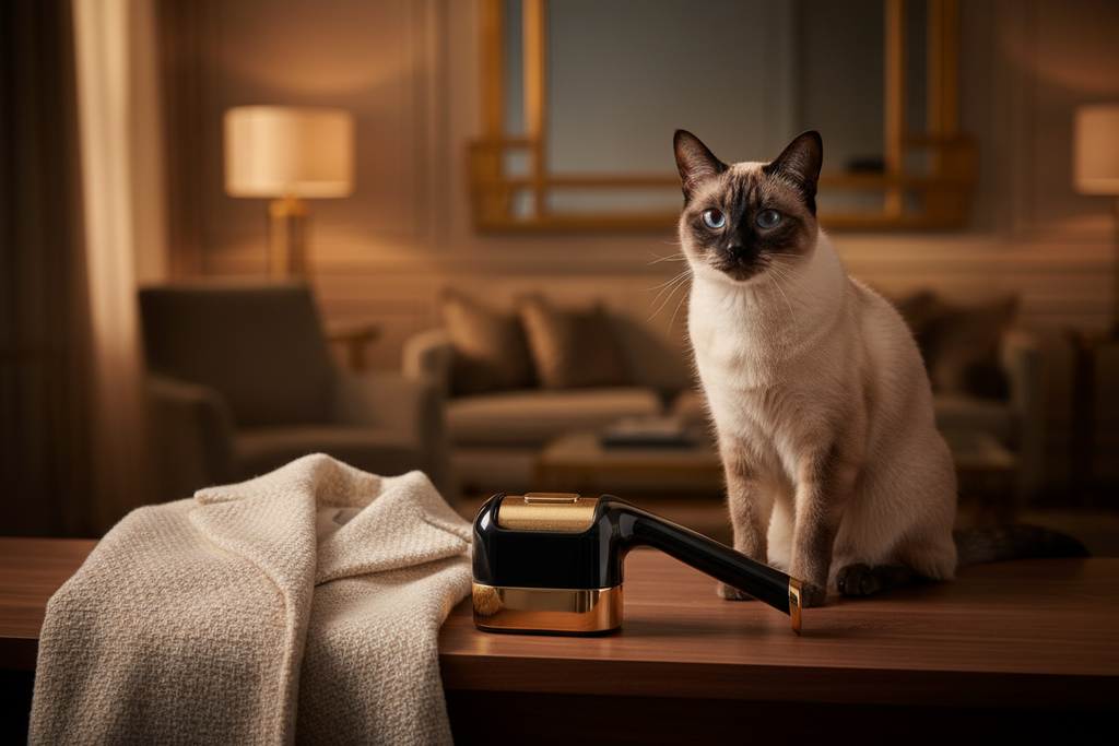 Pet Hair Roller — Self-Cleaning Lint Remover