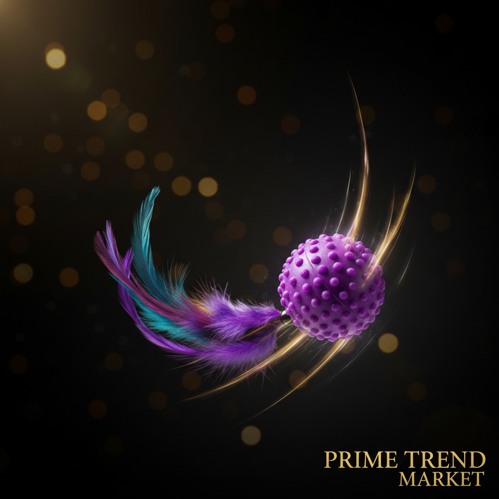 Purple Ball Mid Bounce
