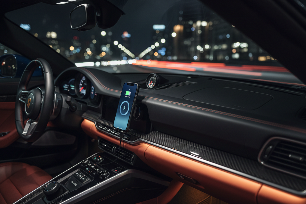 QI2.0 Car Magnetic Wireless Charger — 15W Fast Charging
