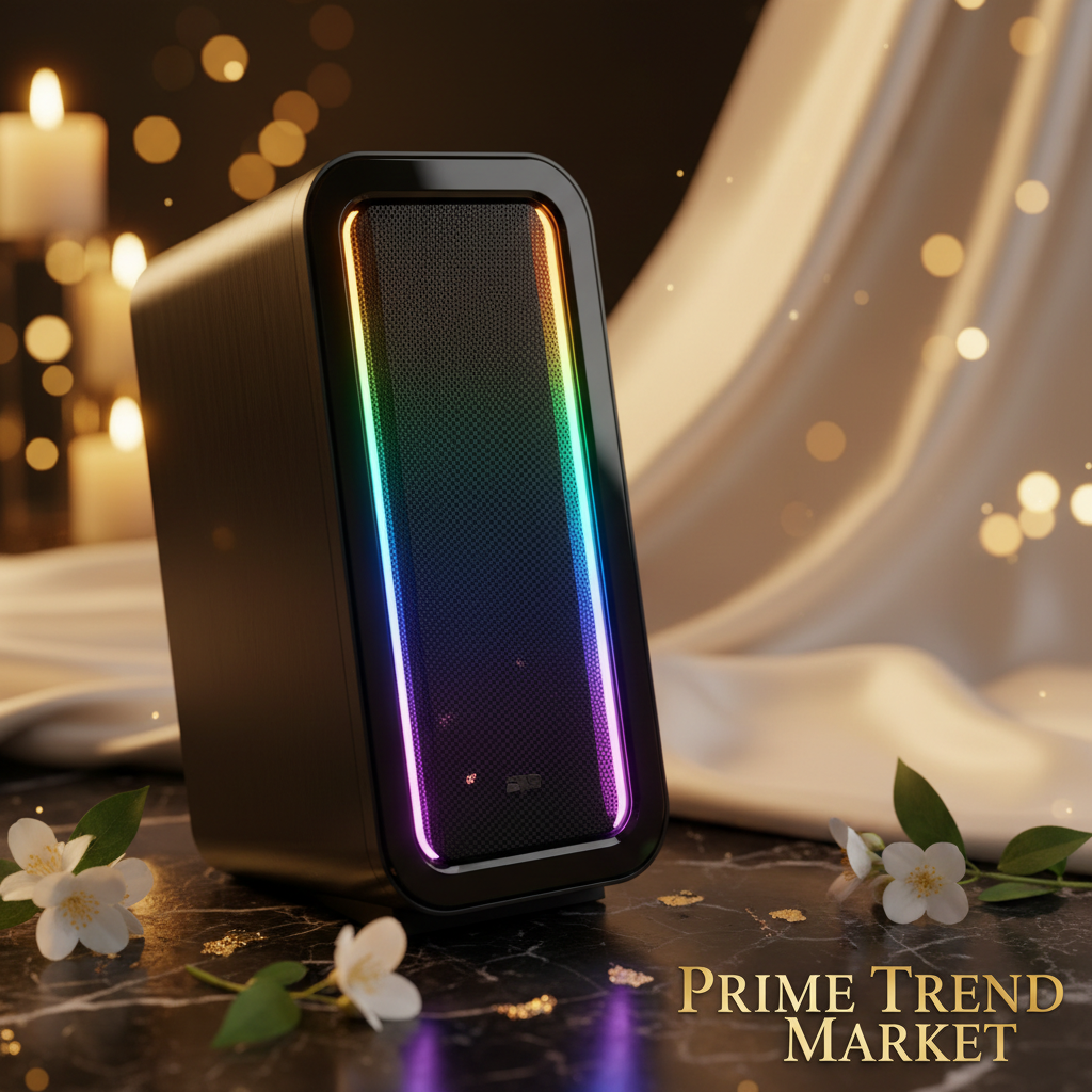 RGB Speaker Dark Marble