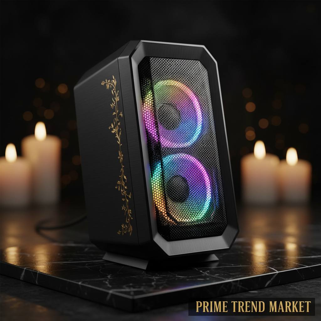RGB Speaker LED Close-up