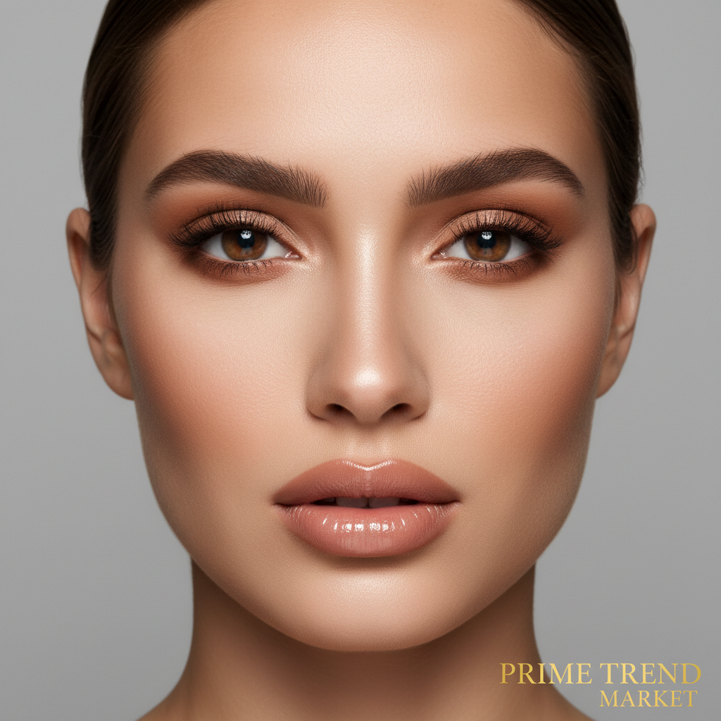 Sculpted cheekbones