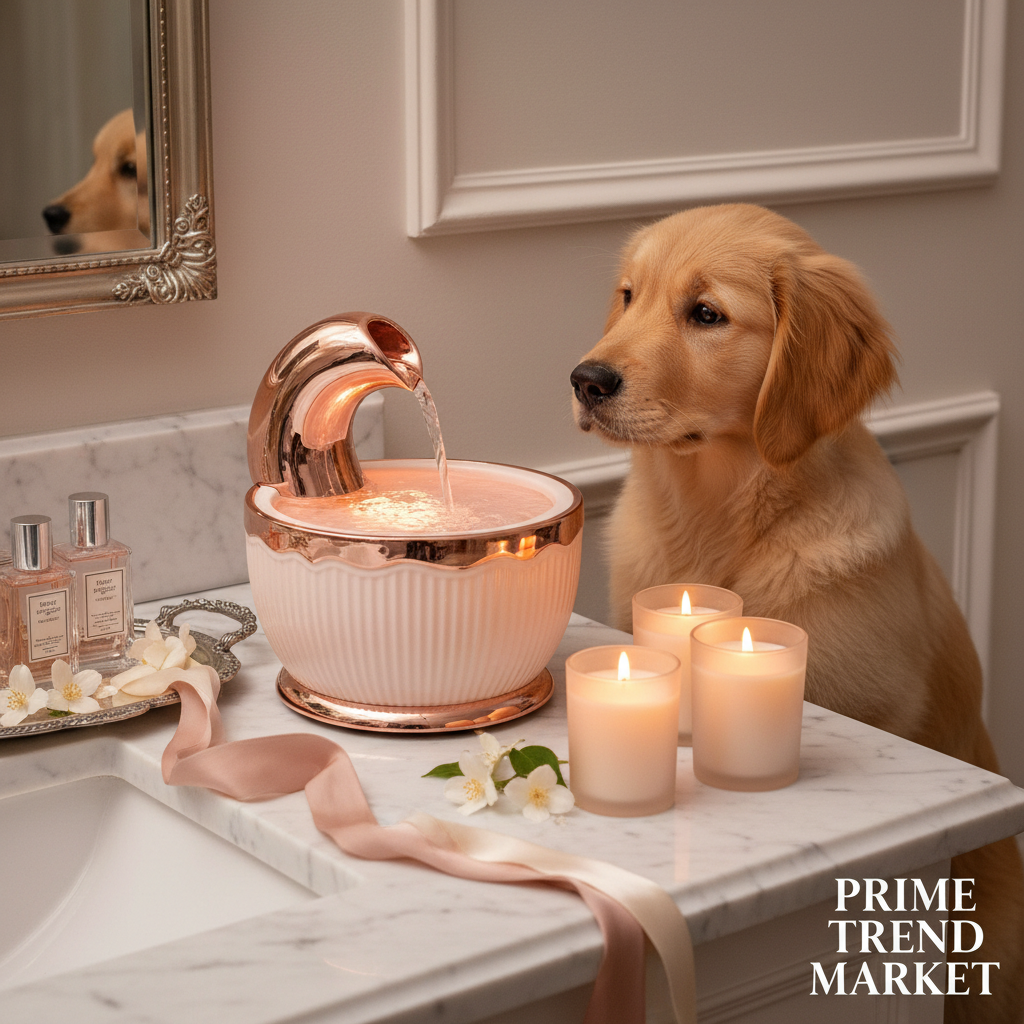 Smart Pet Fountain - Puppy Lifestyle