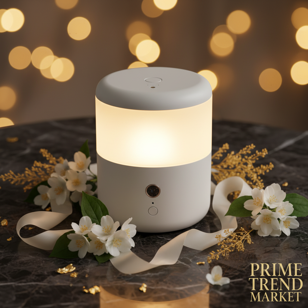 Smart Pet Water Fountain - Lamp Type Night