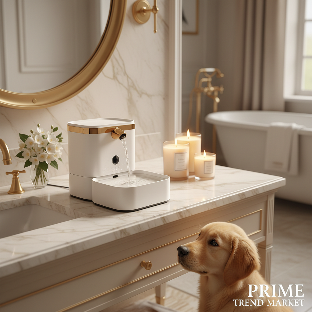 Smart Pet Water Fountain - Puppy Lifestyle