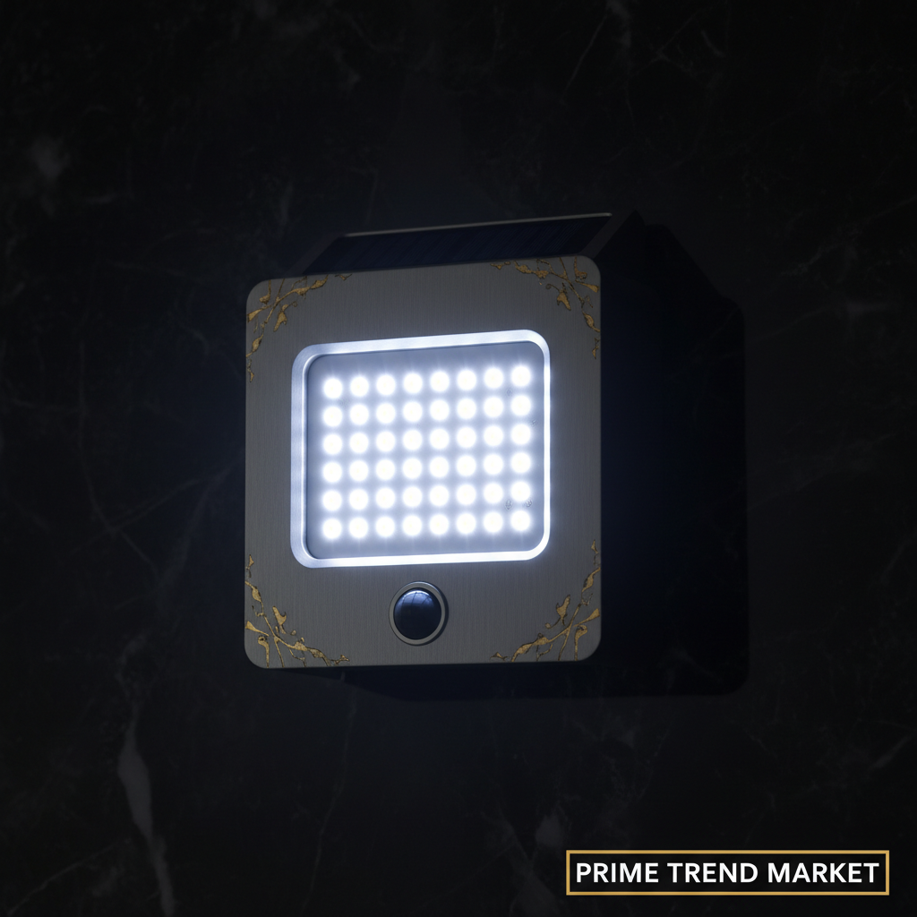 Solar LED Wall Light — Detail
