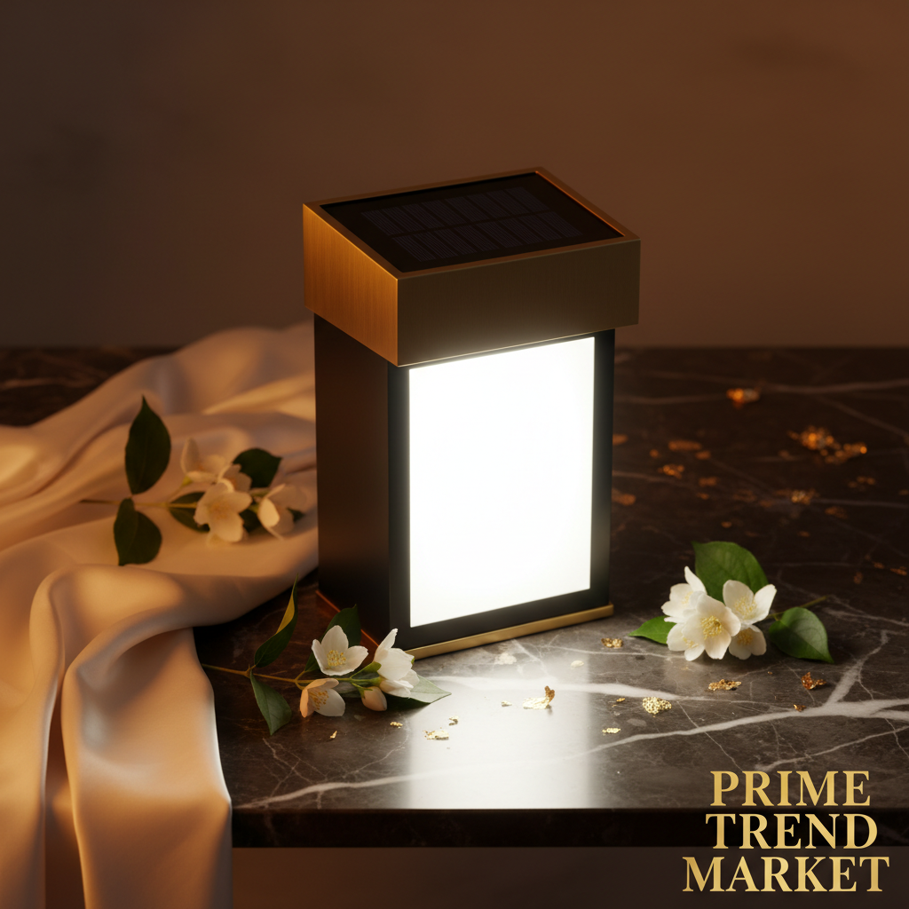 Solar LED Wall Light — Hero