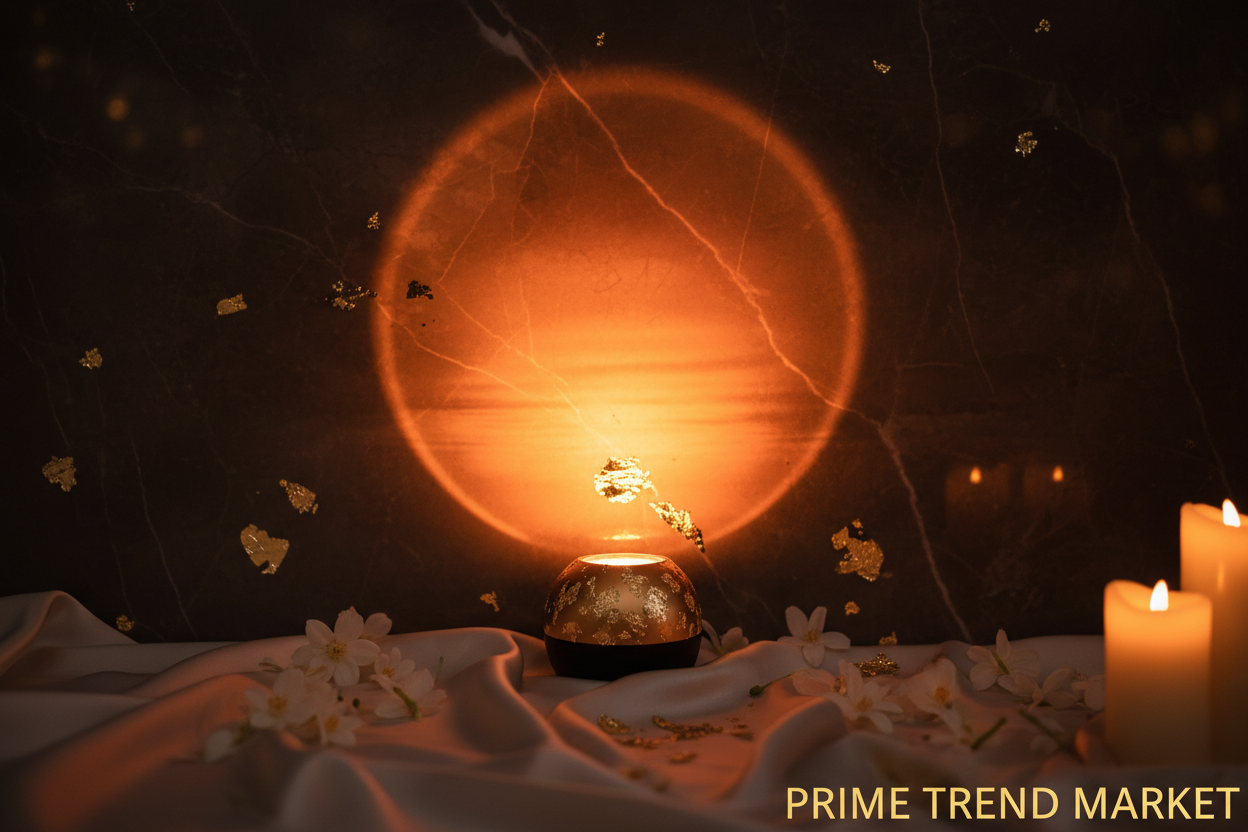 Sunset Lamp Detail