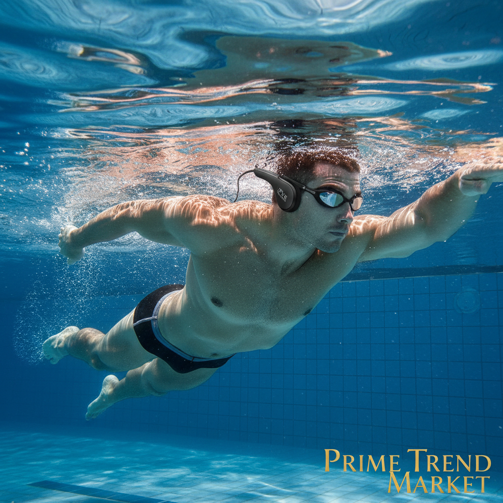 Swimmer Underwater