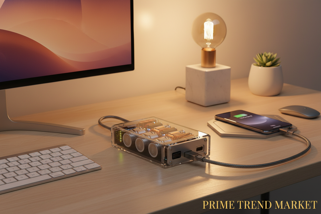 Transparent Power Bank
