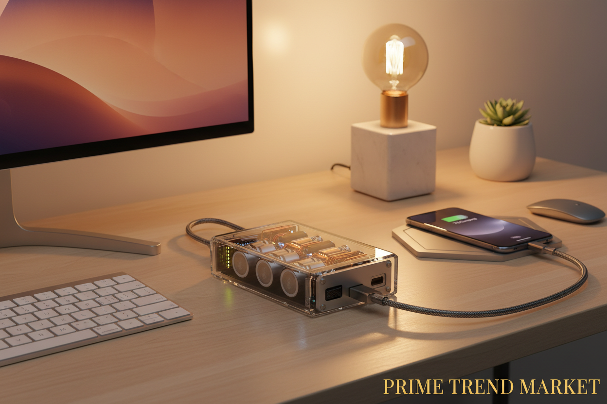 Transparent Power Bank