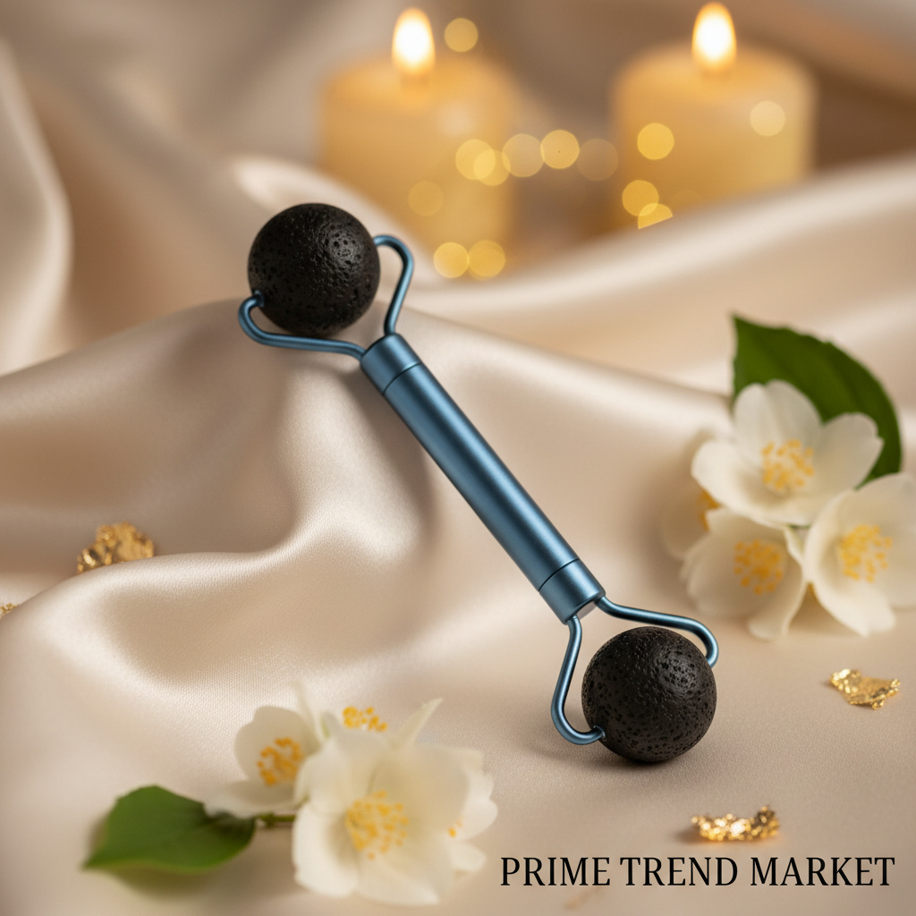 Volcanic Stone Roller Matte Blue